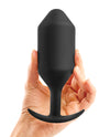 b-Vibe Weighted Snug Plug 7- 600 g Black