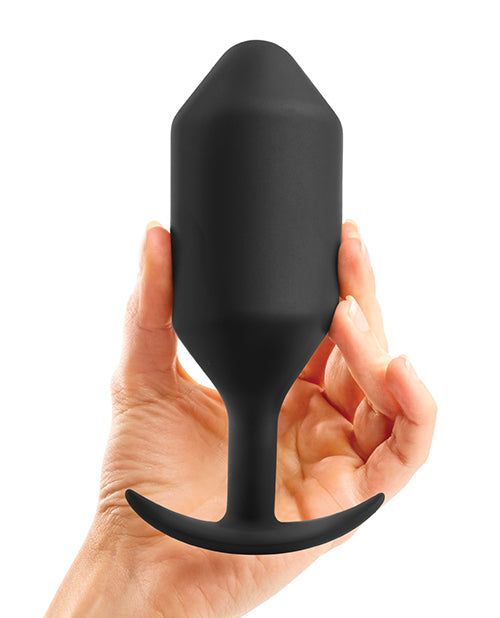 b-Vibe Weighted Snug Plug 7- 600 g Black