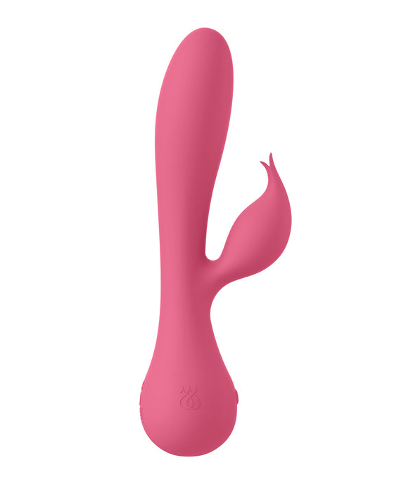 JimmyJane Glo Rabbit Heating Vibe - Pink
