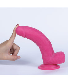  Get Lucky Mr. Pink 7.5" Dual Layer Dong