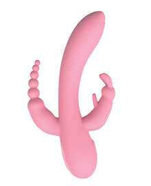  The Beat Trifecta Massager - Pink