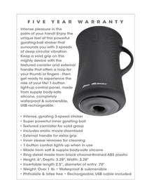  Zero Tolerance Gyro Stroke - Black