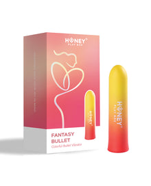  Fantasy Color Gradient Bullet Vibrator - Yellow