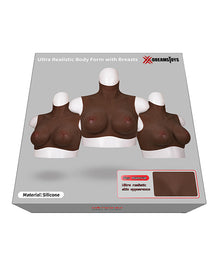  XX-DREAMTOYS Ultra Realistic D Cup Breast Form Medium - Black