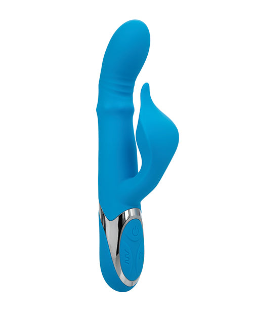Enchanted Beaded Power "G" Vibrator - Blue