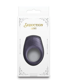  Seduction Levi Cock Ring - Metallic Grey