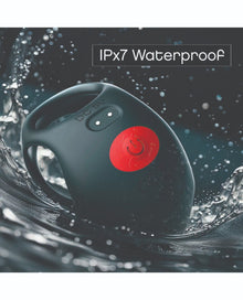  Massive Red Dot Cock Ring V3 - Black