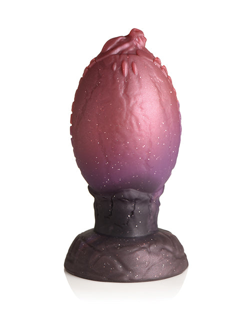 Creature Cocks Dragon Hatch Silicone Egg - Large Multi Color