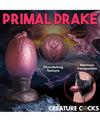 Creature Cocks Dragon Hatch Silicone Egg - Large Multi Color