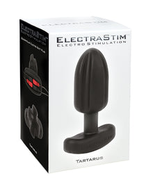  ElectraStim Silicone Noir Tartarus Butt Plug - Black
