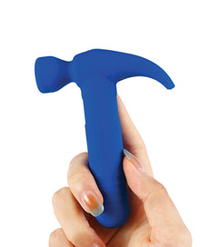  Love Tap the Hammer Vibrator - Blue