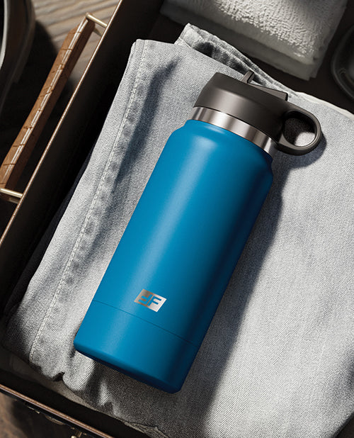 PDX Plus Fuck Flask Private Pleaser Stroker - Brown/Blue