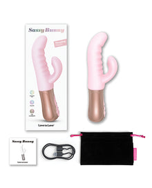  Love to Love Sassy Bunny Thrusting G-Spot Rabbit - Baby Pink