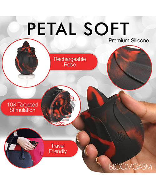 Bloomgasm Black Kiss 10X Rimming Clit Stimulator - Black