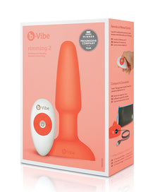  b-Vibe Rimming Plug 2 - Orange