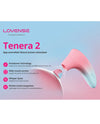 Lovense Tenera 2 Bluetooth Clitoral Suction Stimulator - Pink/Blue