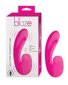  Blaze Suction Thumper Vibe - Pink