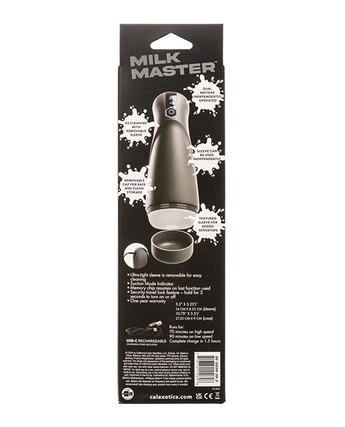 Milk Master Automatic Milker Stroker - Black