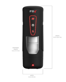  PDX Elite Milk Me Hotter - Black