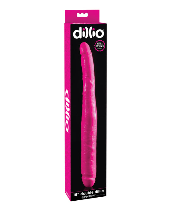 Dillio 16" Double Dillio - Pink