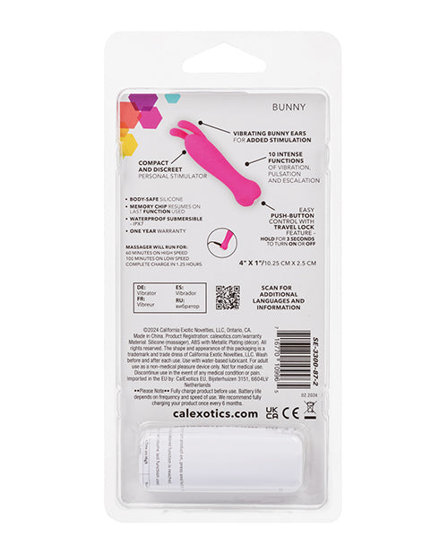 Kyst Bunny Stimulator w/Bunny Ears - Pink