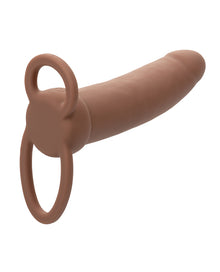 Performance Maxx Rechargeable Thick Dual Penetrator - Brown