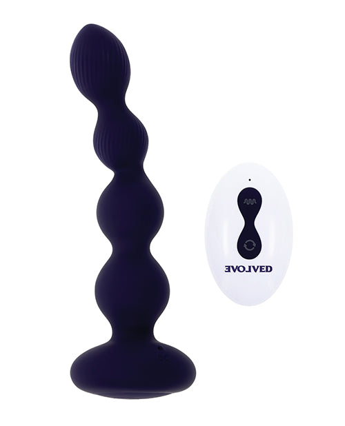 Evolved Pleasure Orbit Remote Controlled Anal Vibe - Purple