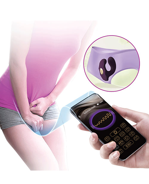 Pretty Love Billy Vibrating Dual Stimulator - Purple
