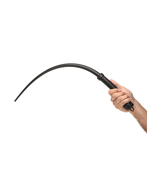 Master Series Viper Tail Silicone Whip - Black