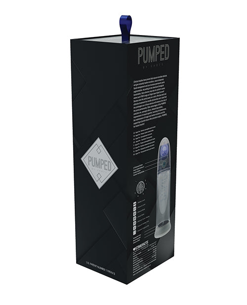 Shots Pumped Aqua-Pro Penis Pump - Gray