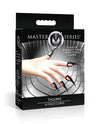 Master Series Talons Sensation Play Rings - 10 pc Set, Black