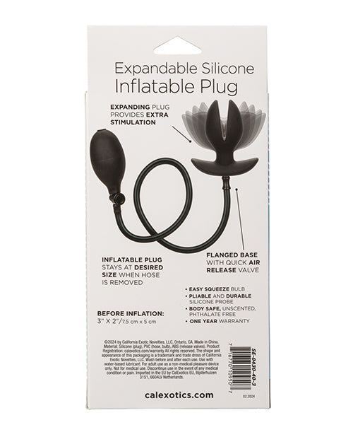 Expandable Silicone Inflatable Anal Plug