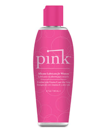  Pink Silicone Lube - 4.7 oz Flip Top Bottle