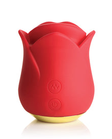  Lickgasm Sweet Kiss Kissing & Vibrating Clitoral Stimulator - Red