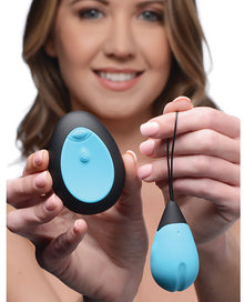 Bang! 10X Silicone Vibrating Egg - Blue