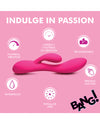Bang! 10X Flexible Silicone Rabbit - Pink