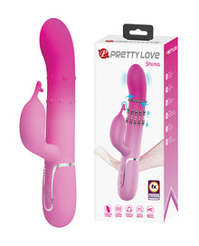  Pretty Love Shima Vertical & Horizontal Beads Rabbit - Pink