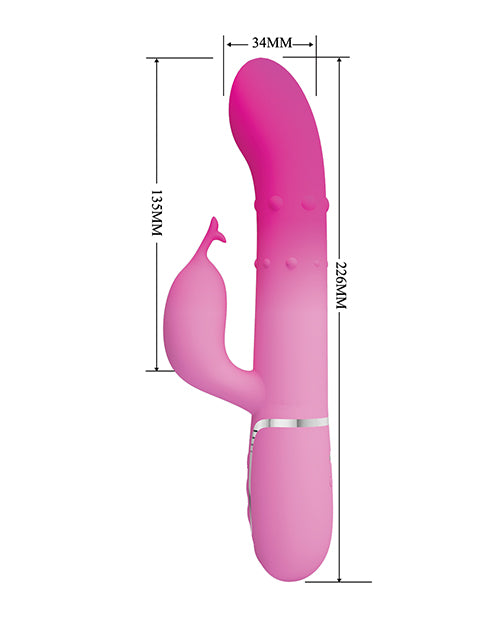 Pretty Love Shima Vertical & Horizontal Beads Rabbit - Pink