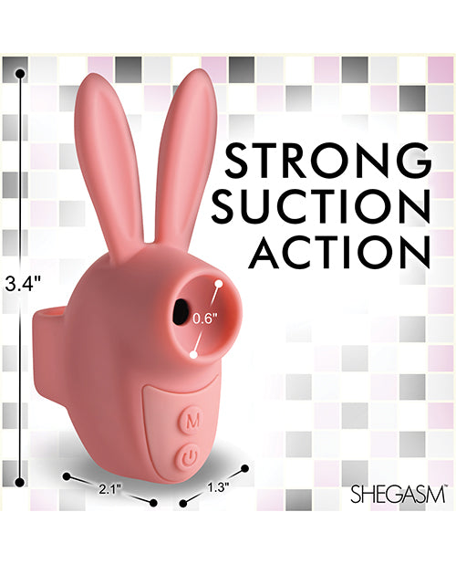 Shegasm Sucky Bunny Clit Stimulator - Pink