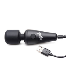 Bang! 10X Vibrating Mini Silicone Wand - Black