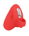 Pretty Love Carnation Manta Ray Finger Vibe - Red