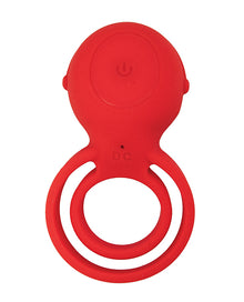  Cockpower Ultimate Vibrating Cock Ring - Red
