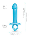 b-Vibe Lil Dil Silicone Anal Dildo