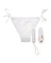 Nu Sensuelle Pleasure Panty Bullet w/Remote Control 15 Function - White