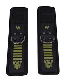  Fort Troff Tactical Wrist Cuffs - Black/Green