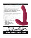 Evolved Come On Over Stimulator w/Remote Control - Burgundy