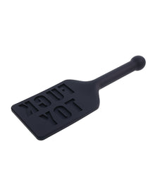  Edge FUCK TOY Silicone Paddle - Black