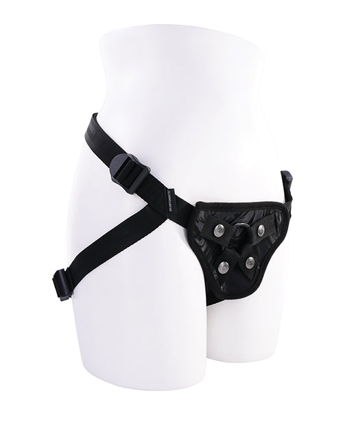Sportsheets Velvet Noir Strap-On - Black
