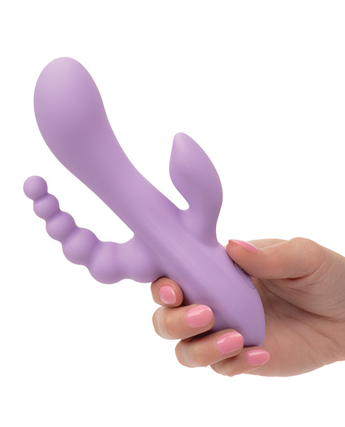 Flex Bend & Hold Triple Rumbler Triple Motor Massager - Purple
