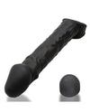 Oxballs Muscle Ripped Inner Ribbed Velvet-Smooth Cocksheath - Special Edition Black
